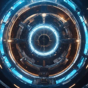 Hologram Tech Corridor